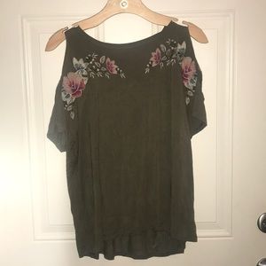 Embroidered t-shirt